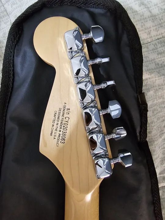 Guitarra Squier Bullet Strat by Fender - 20th Anniversary - 2002