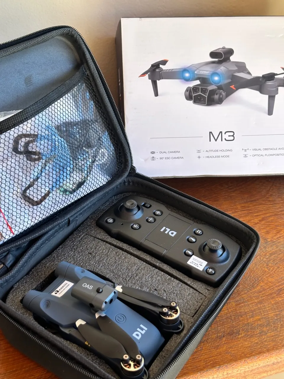 Drone M3 com Câmera Dupla e Recursos Avançados