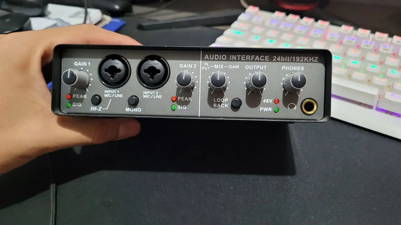 Interface de audio - Foto 2