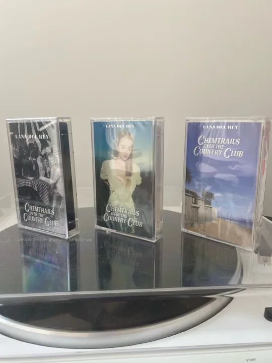 Lana Del Rey - Chemtrails Over The Country Club fita cassete K7 