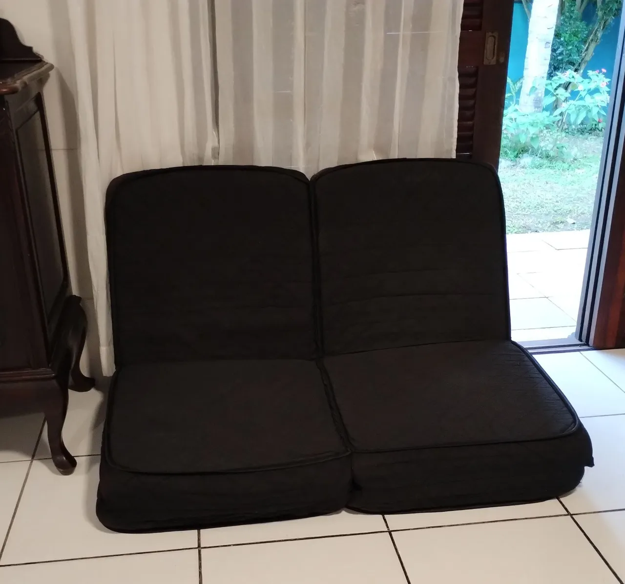 Puff Sofá Cama 2 Lugares