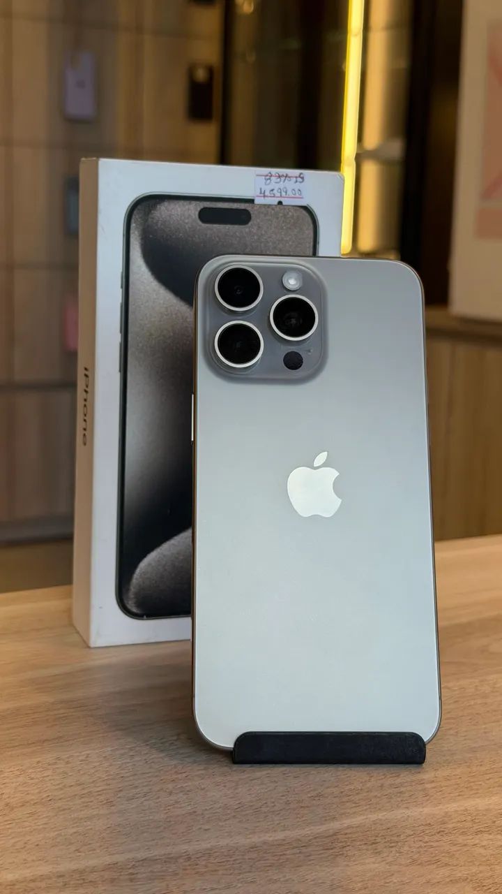 極美品‼️iPhone 15pro シルバー256gb iPhone 15 Apple Pro Max 256GB Titânio Branco - Eletrosam | A
