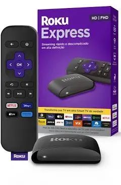 Roku Express - Transforma sua TV em Smart 