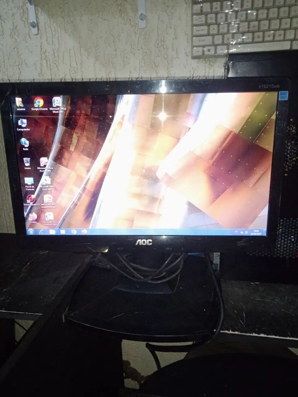 Monitor AOC led 17 polegadas completo 65126765192706120