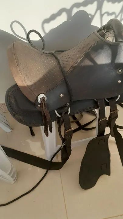Sela de Montaria em Couro