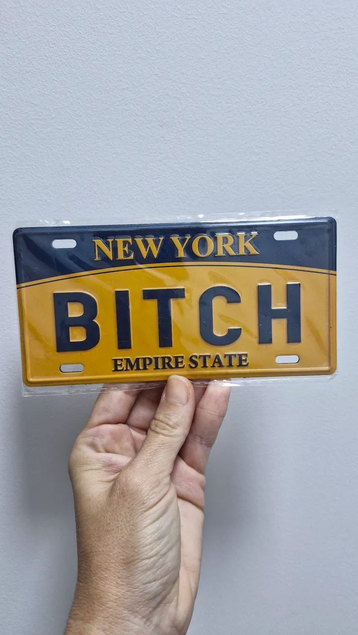 Imã Placa de Nova York Referência ao filme as Branquelas - Foto 3