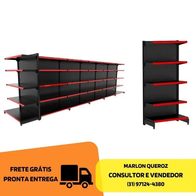 Gondola de Aço Polar Centro / Parede Nova 30x40