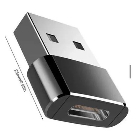 Conector USB C 3.1 Tipo C Fêmea para USB 3.0 Tipo A - Foto 4