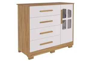 Comoda Charlo Com 1 Porta, 100% MDF  - Foto 2