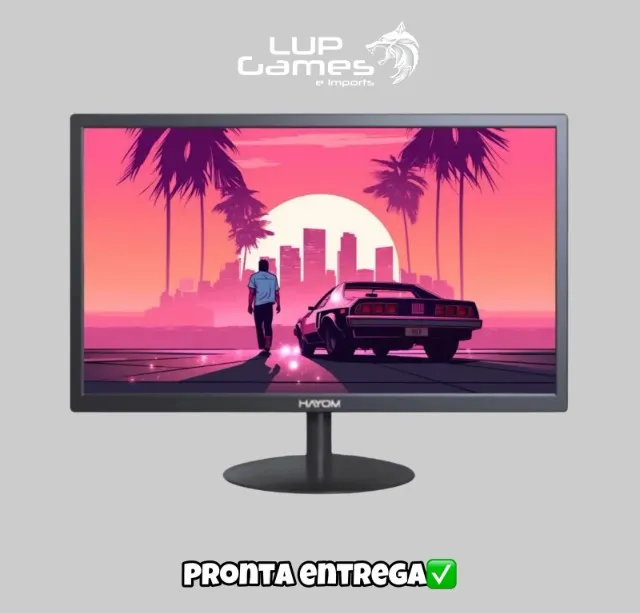 Monitor corporativo Hayom 21,5" Full HD 75Hz HDMI - (Novo Lacrado/loja física)