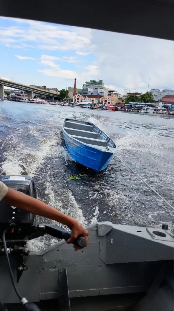 Vendo lancha alumínio  - Foto 2