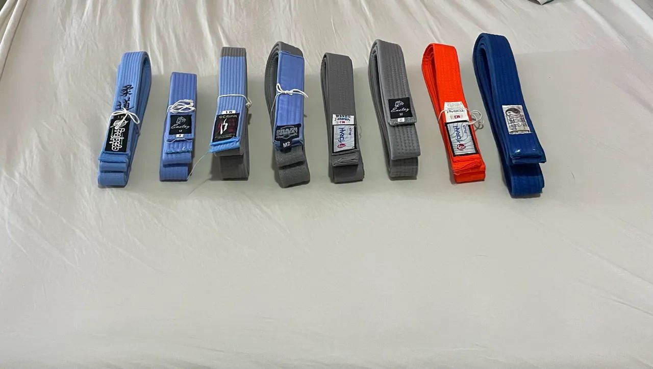 Faixas para kimono de várias cores e marcas - unidade