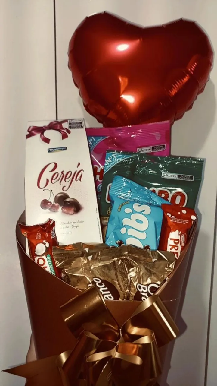 Buquê de chocolate