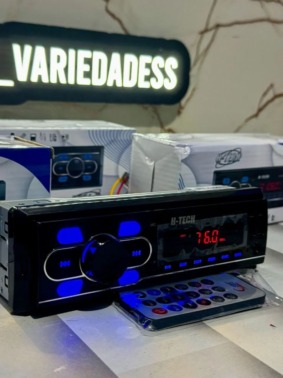 Som Automotivo Bluetooth USB Spotify e Deezer - Foto 2
