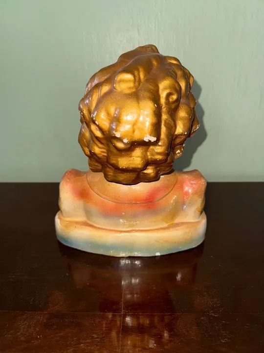Busto Estatua Shirley Temple. 1940. Antigo. Vintage retro colecionadoes - Foto 2