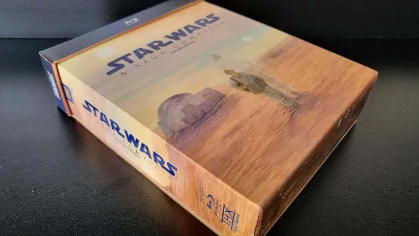 Box Blu-Ray Colecao Star Wars a Saga Completa em Digistack com 9 Discos + 1 livro - Foto 2