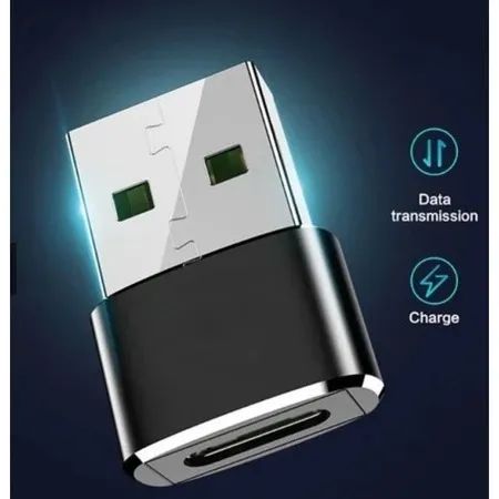 Conector USB C 3.1 Tipo C Fêmea para USB 3.0 Tipo A - Foto 3