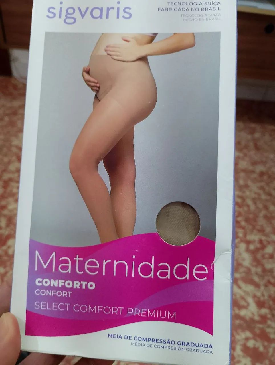 Meia de Compressão Sigvaris Maternidade