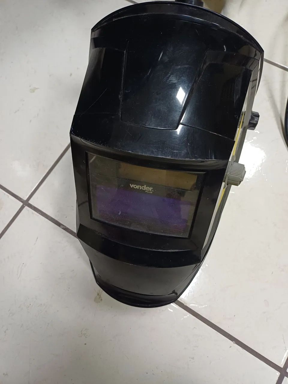 Máscara para solda escurecimento automatico MEV 0913 vonder