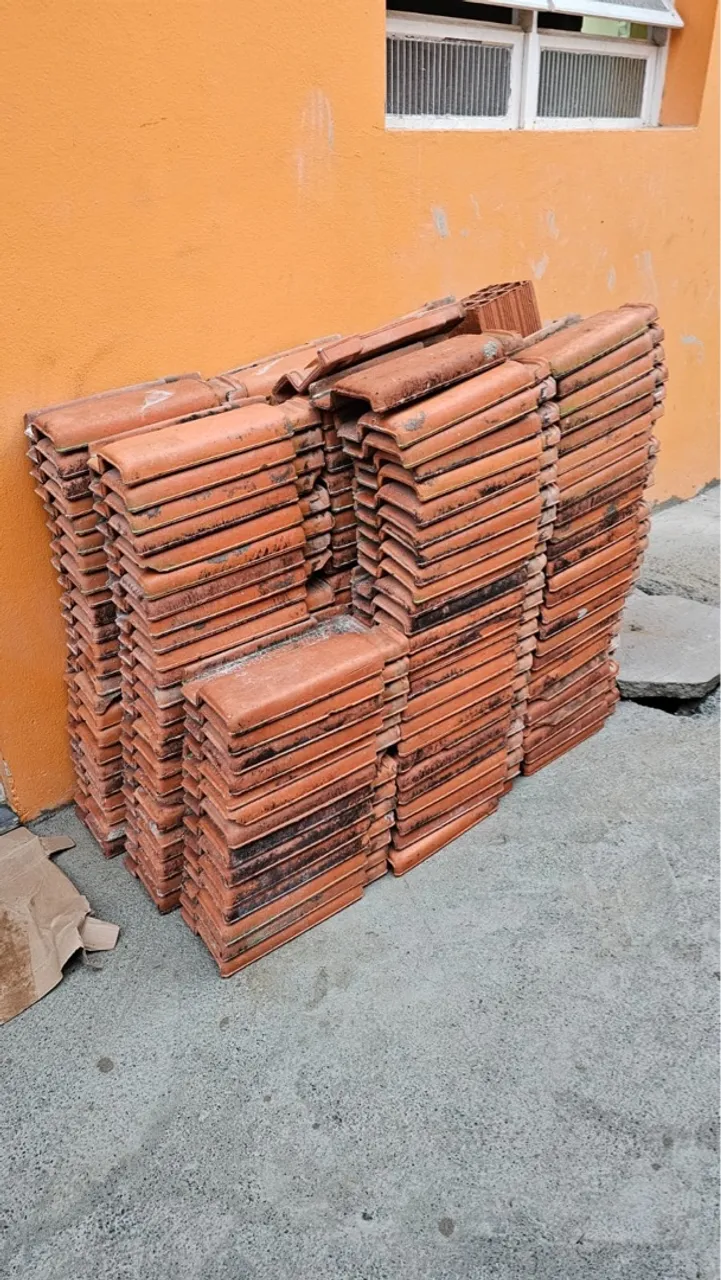 Telhas de cerâmica