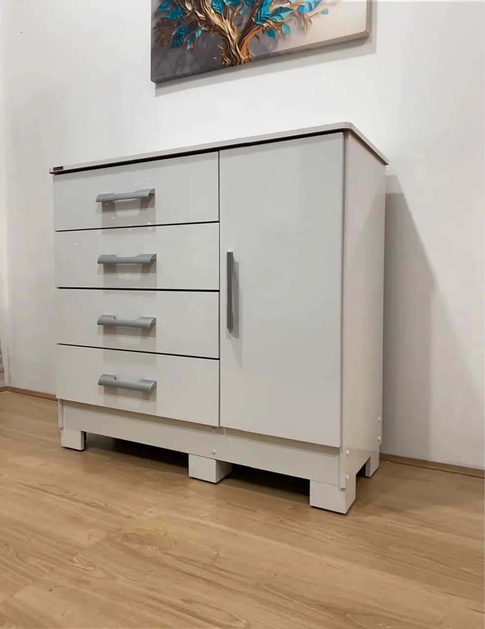Cômoda Branco com Porta