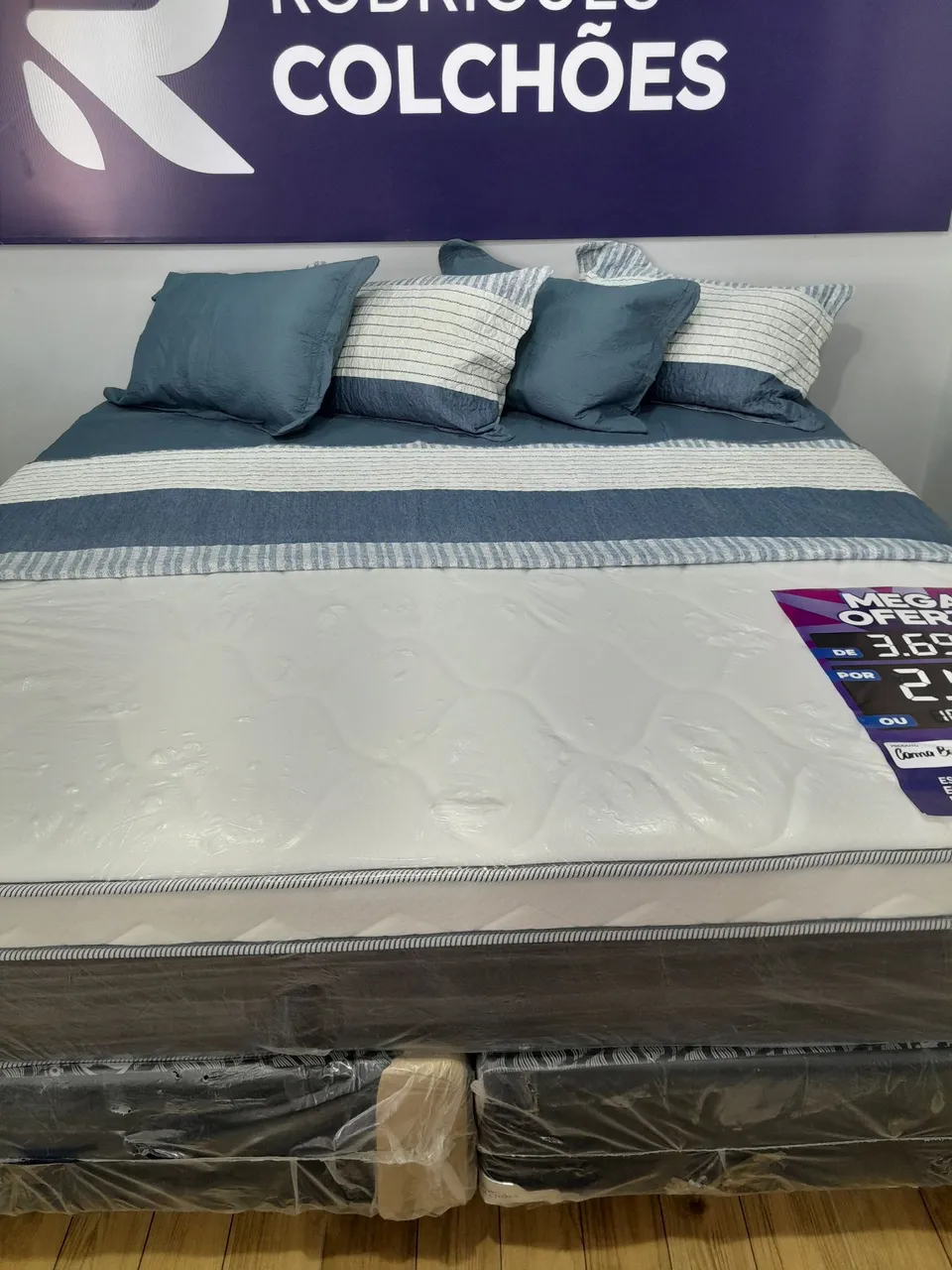 Cama Box com Colchão Confortável - Promoção Imperdível!