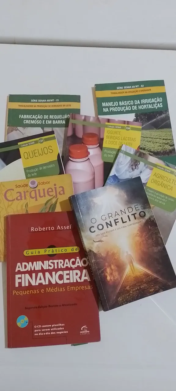 Livros diversos - Saúde, Administração, Agricultura e muito mais!