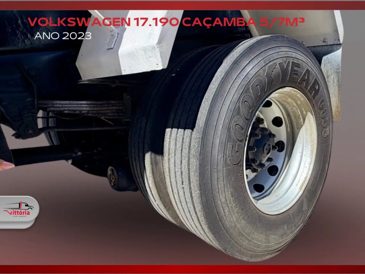 Caminhão Volkswagen VW 17.190 Caçamba 5/7 m³ ano 2023 - Foto 12