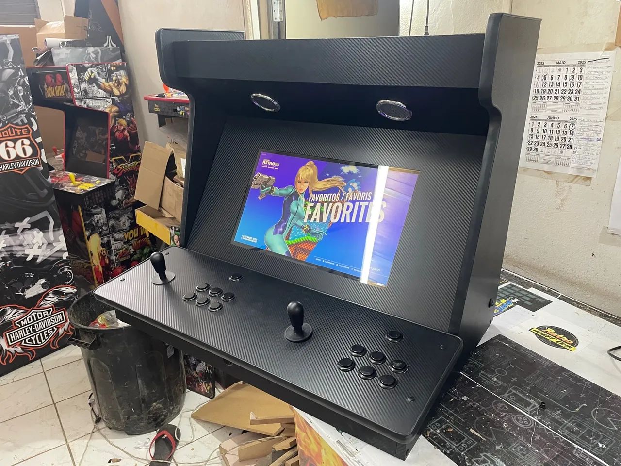 Bartop Multijogos AllBlack3D - Foto 2
