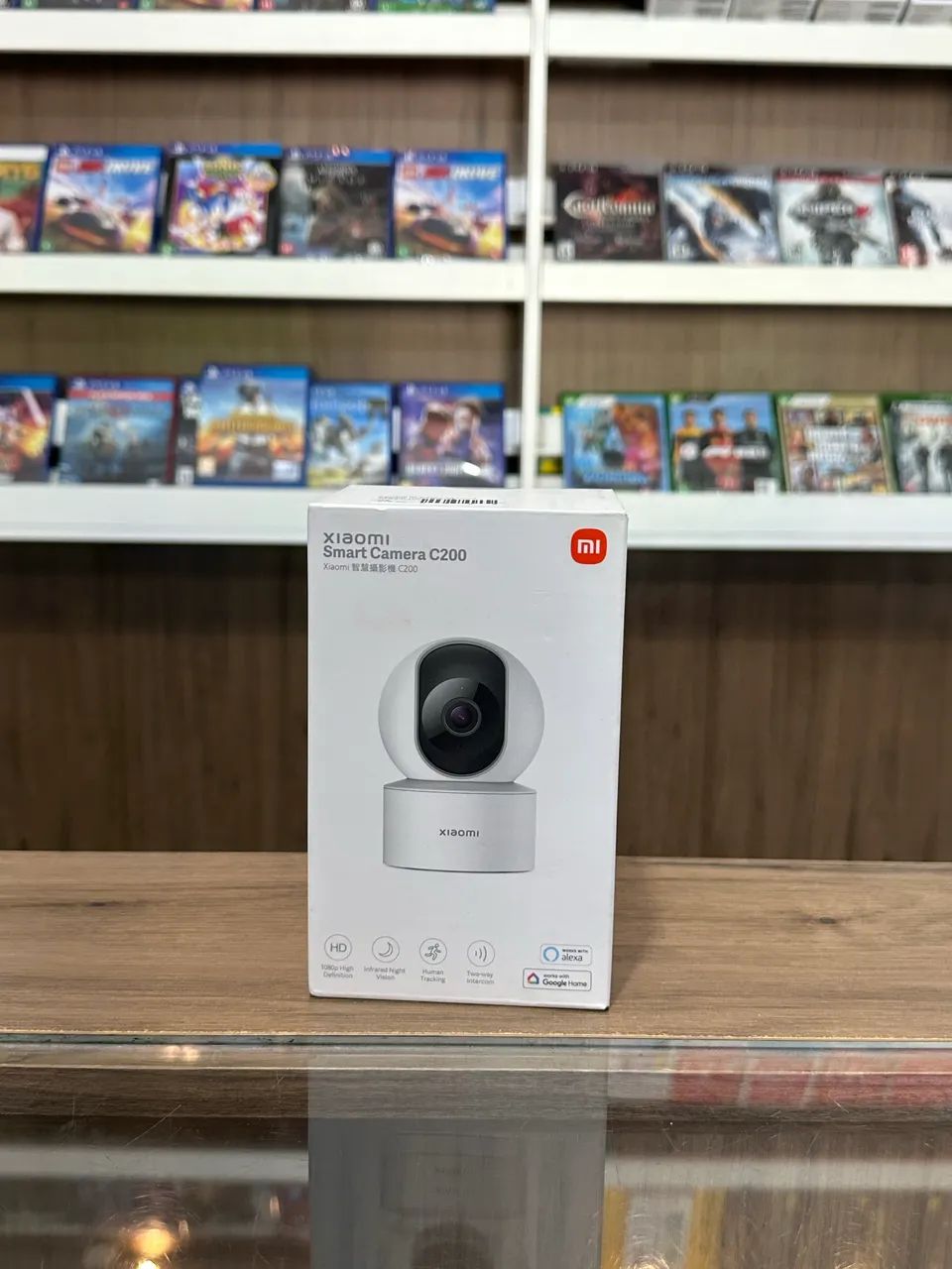 Câmera Xiaomi Smart Câmera C200 C/ Alexa Sem Juros Novo
