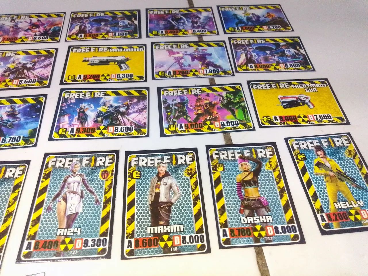 Cartas Free Fire Colecionáveis - Foto 6