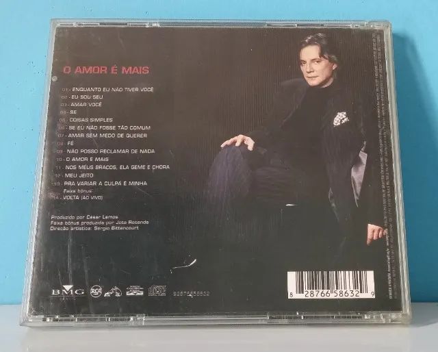 CD Fábio Jr - O Amor é Mais - 2000 - Foto 2