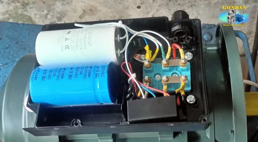 Motor elétrico 3cv/hp 2.2kw 4 polos 1680rpm Monofásico 220v com base de fixação e Fange FF - Foto 2