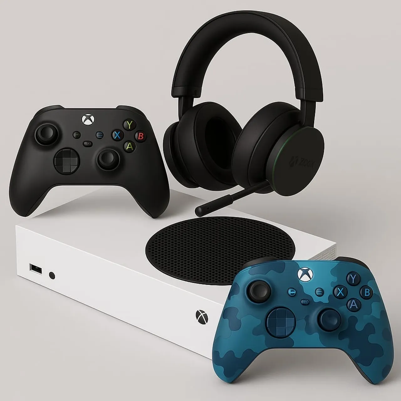 Xbox Series S com Acessórios!