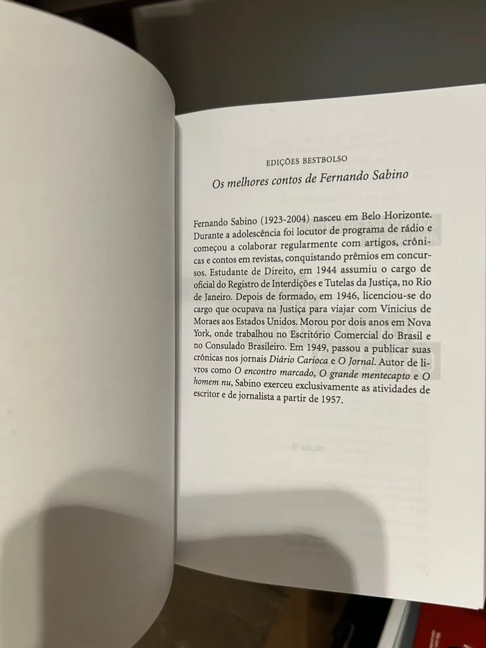 Os Melhores Contos de Fernando Sabino - Foto 2