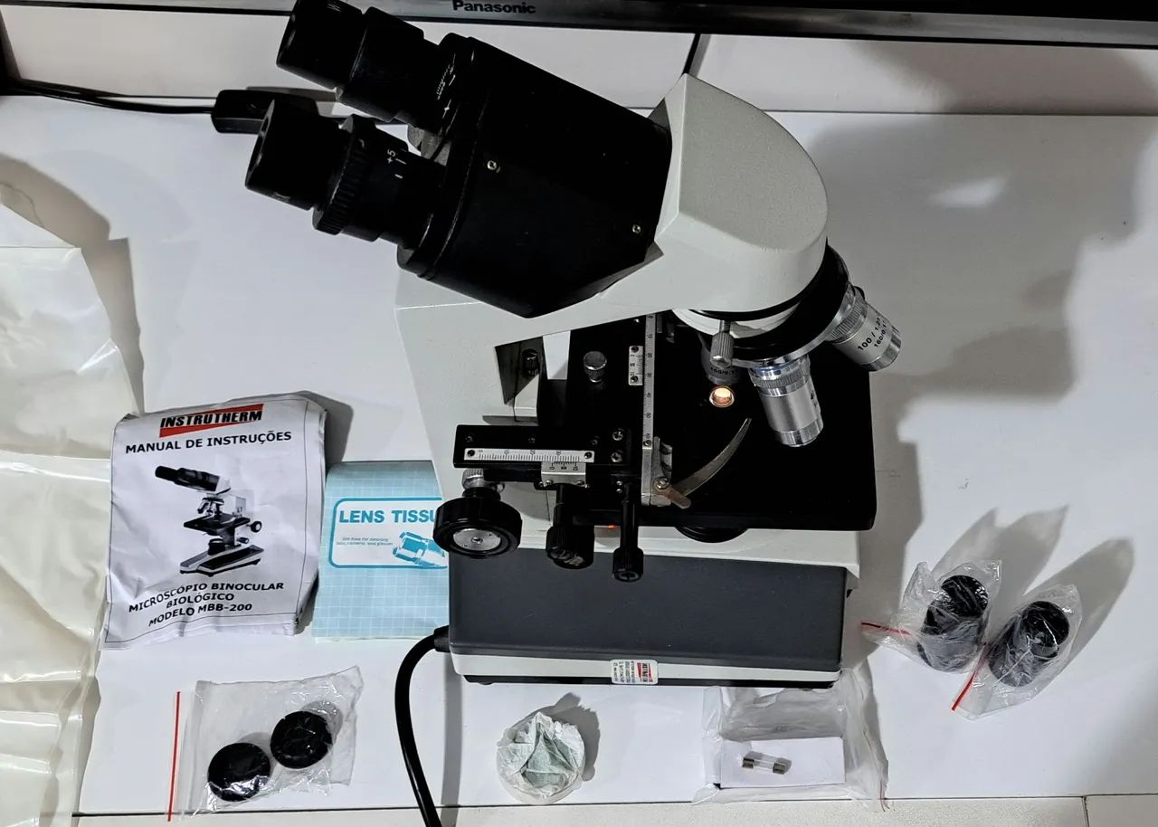Microscópio Binocular Biológico - Foto 5