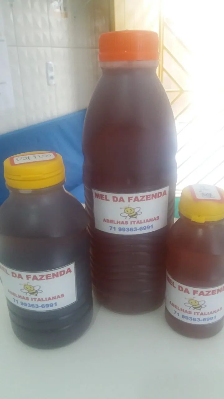Mel da fazenda, puríssimo, abelhas italianas - Ao lado  Assaí  Paralela 
