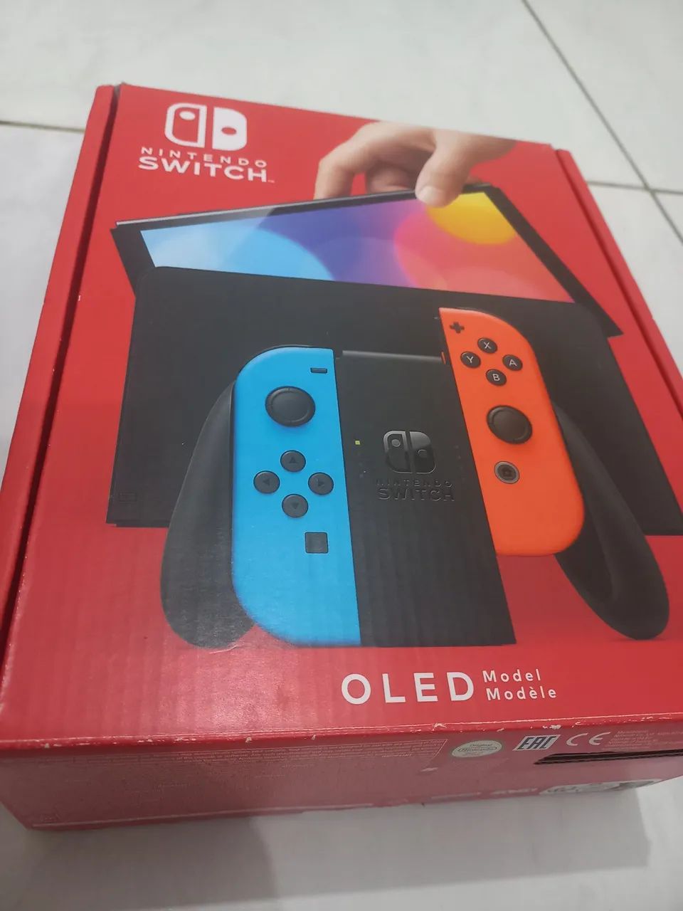 Nitendo Switch OLED - 256GB - DESTRAVADO (KAMIKAZE) + CAPA PROTETORA ORIGINAL - Foto 4