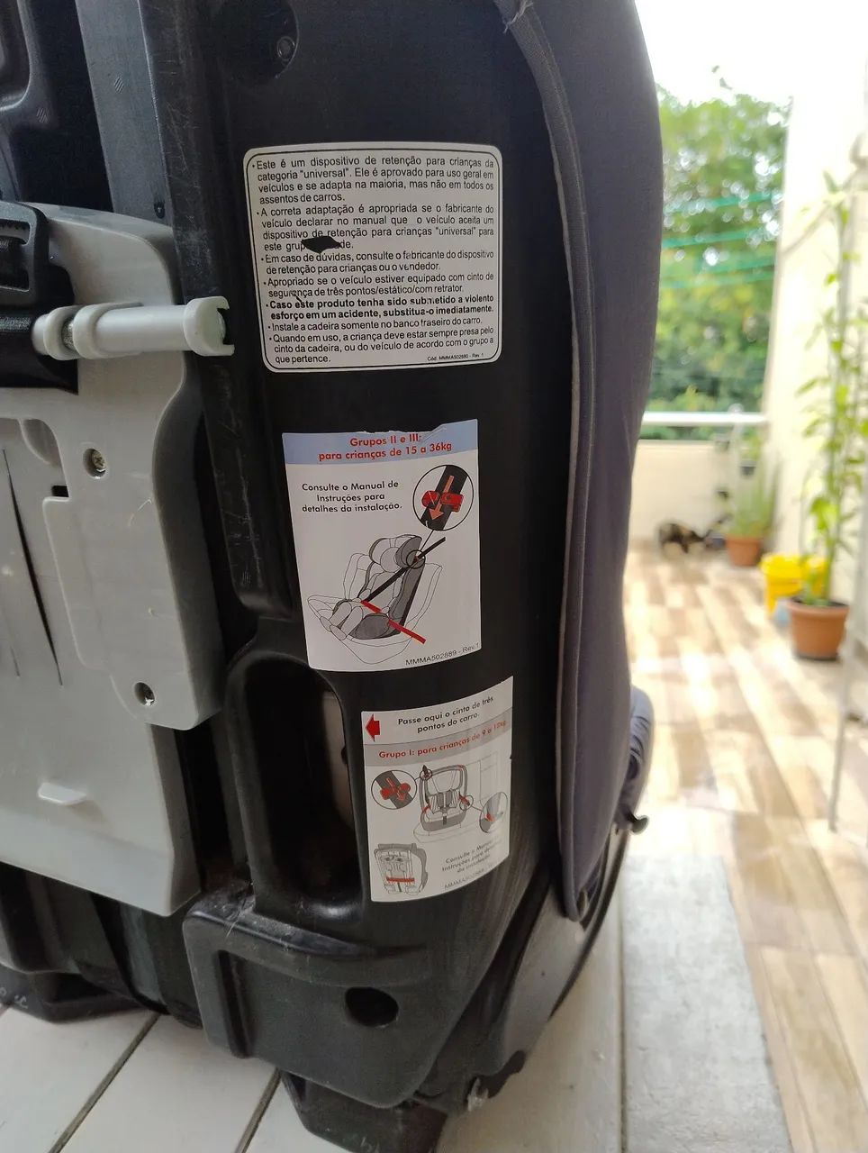 Cadeira criança veicular. Múltipla 1.2.3. - Foto 5