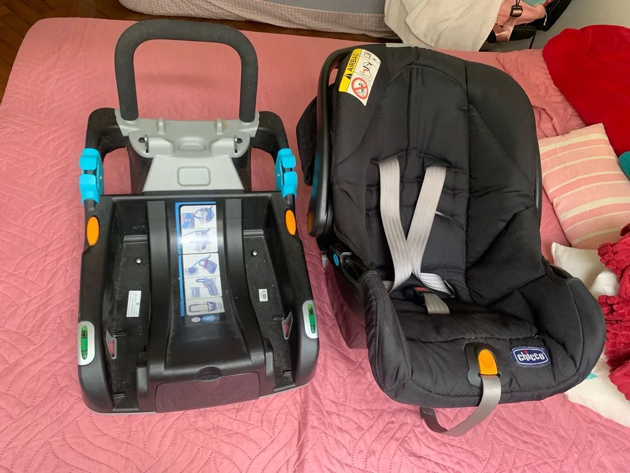 Cadeirinha de carro Chicco para bebê