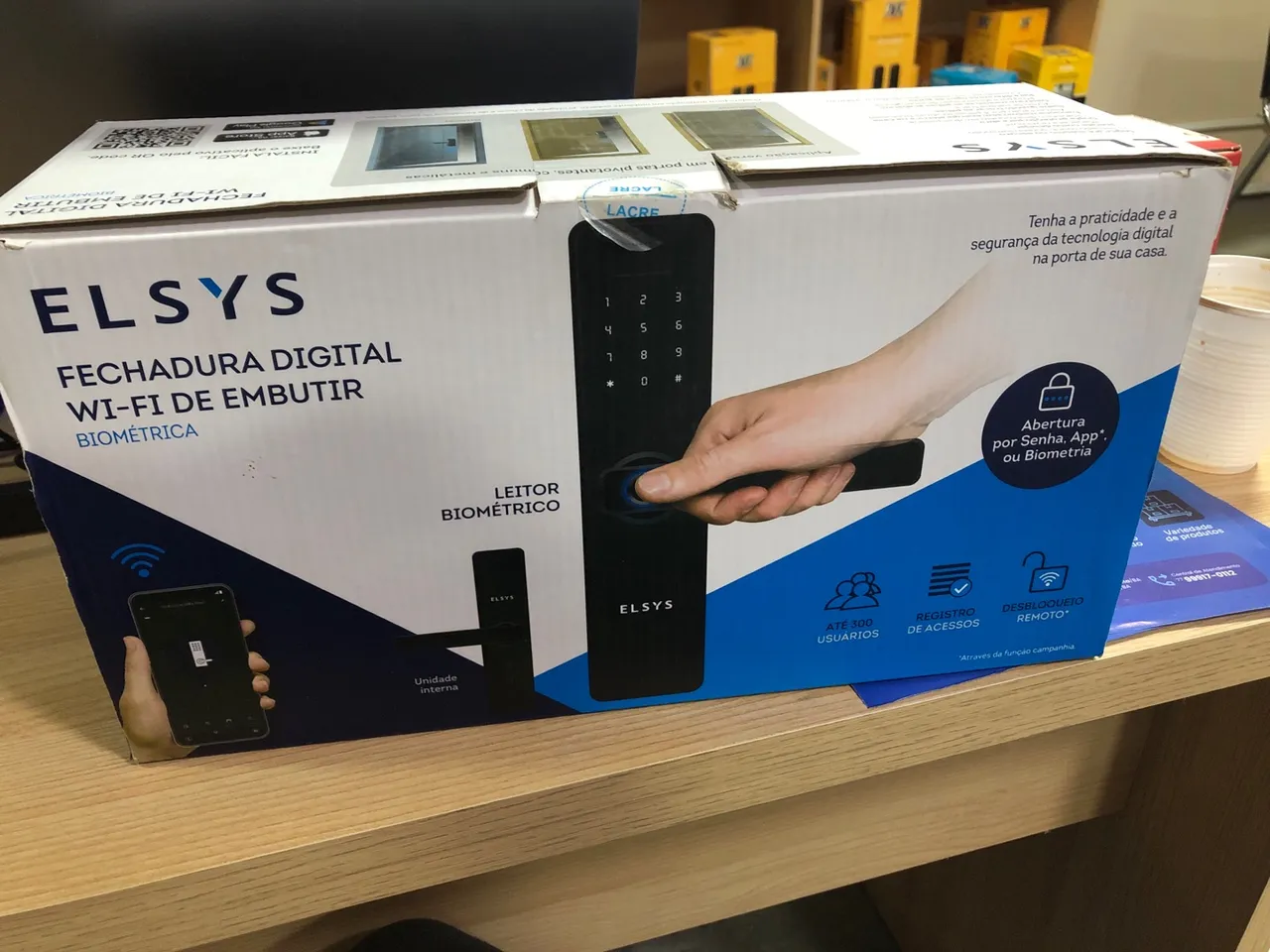 Fechadura Digital Wi-Fi ELSYS