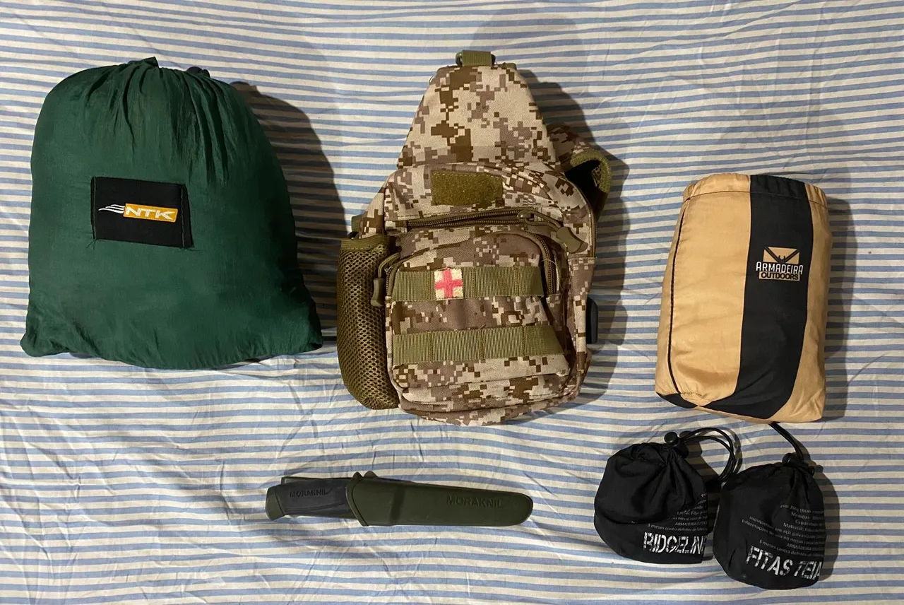 Kit Completo para Camping e Aventura - NTK, Morakniv e Mais!