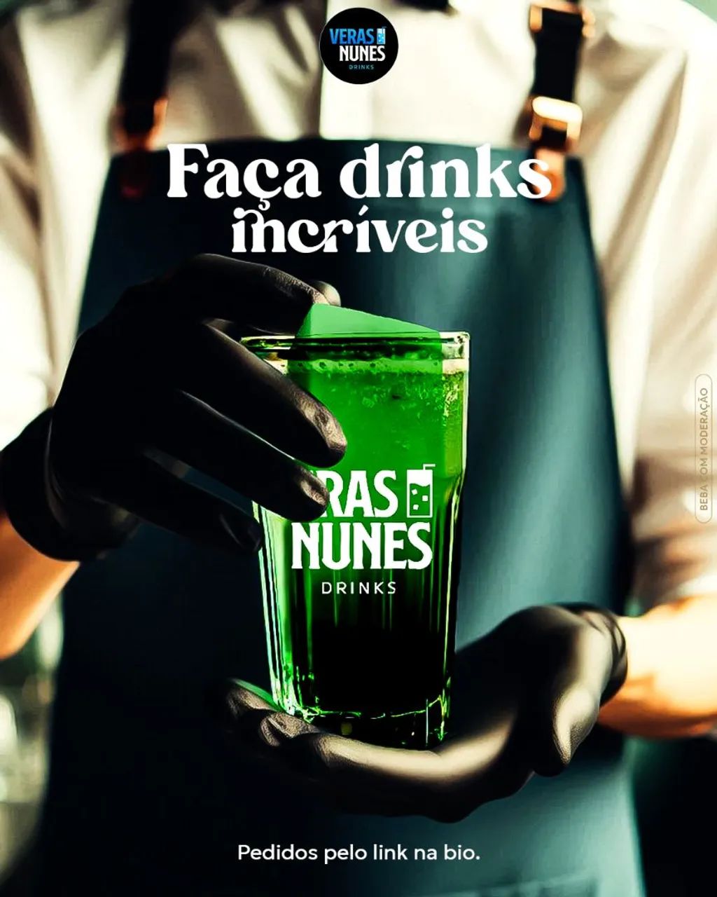 Faça drinks incríveis com os Gelos Saborizados Veras Nunes