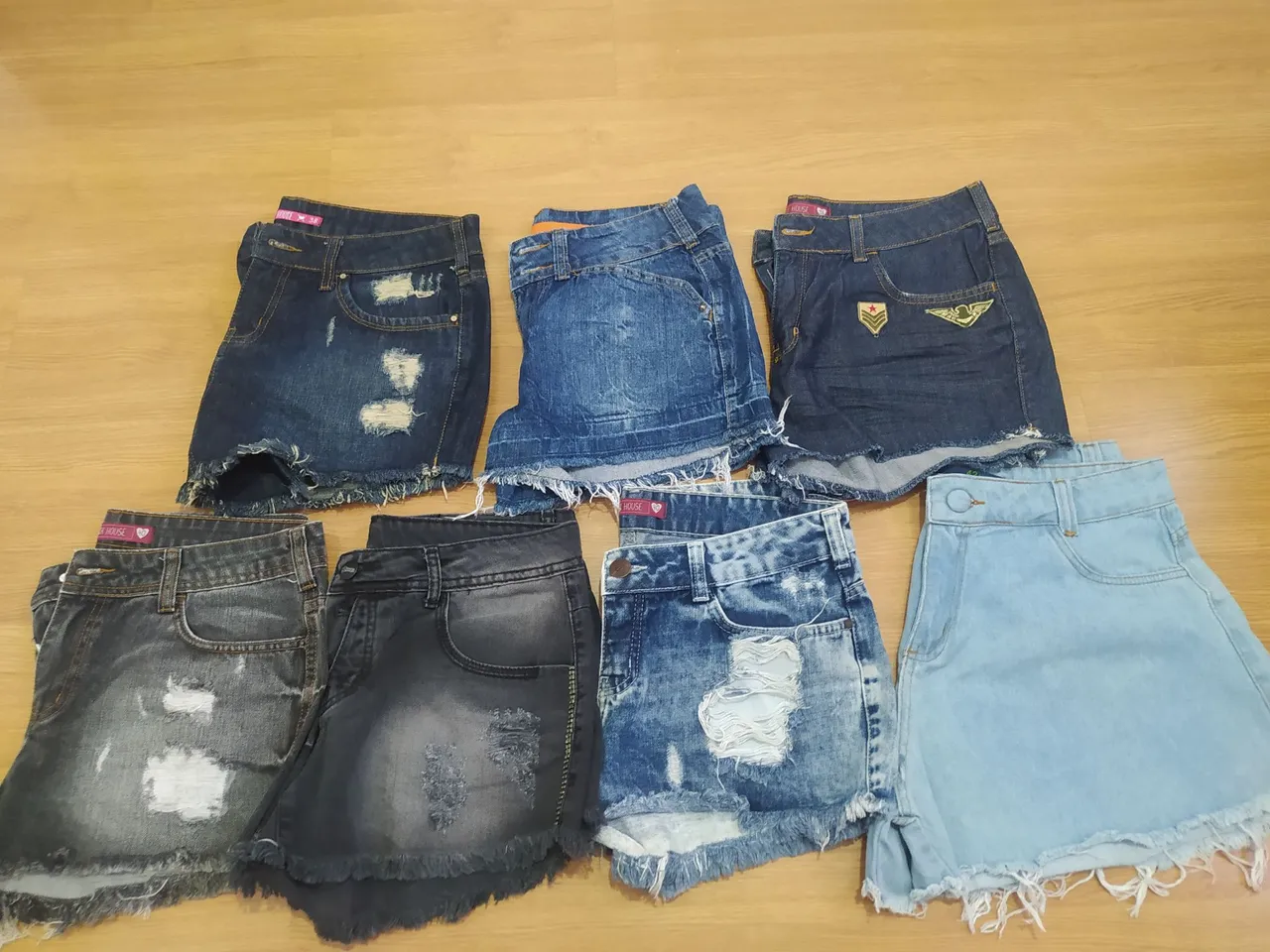 Shorts Jeans Femininos Variados - Diversos Modelos