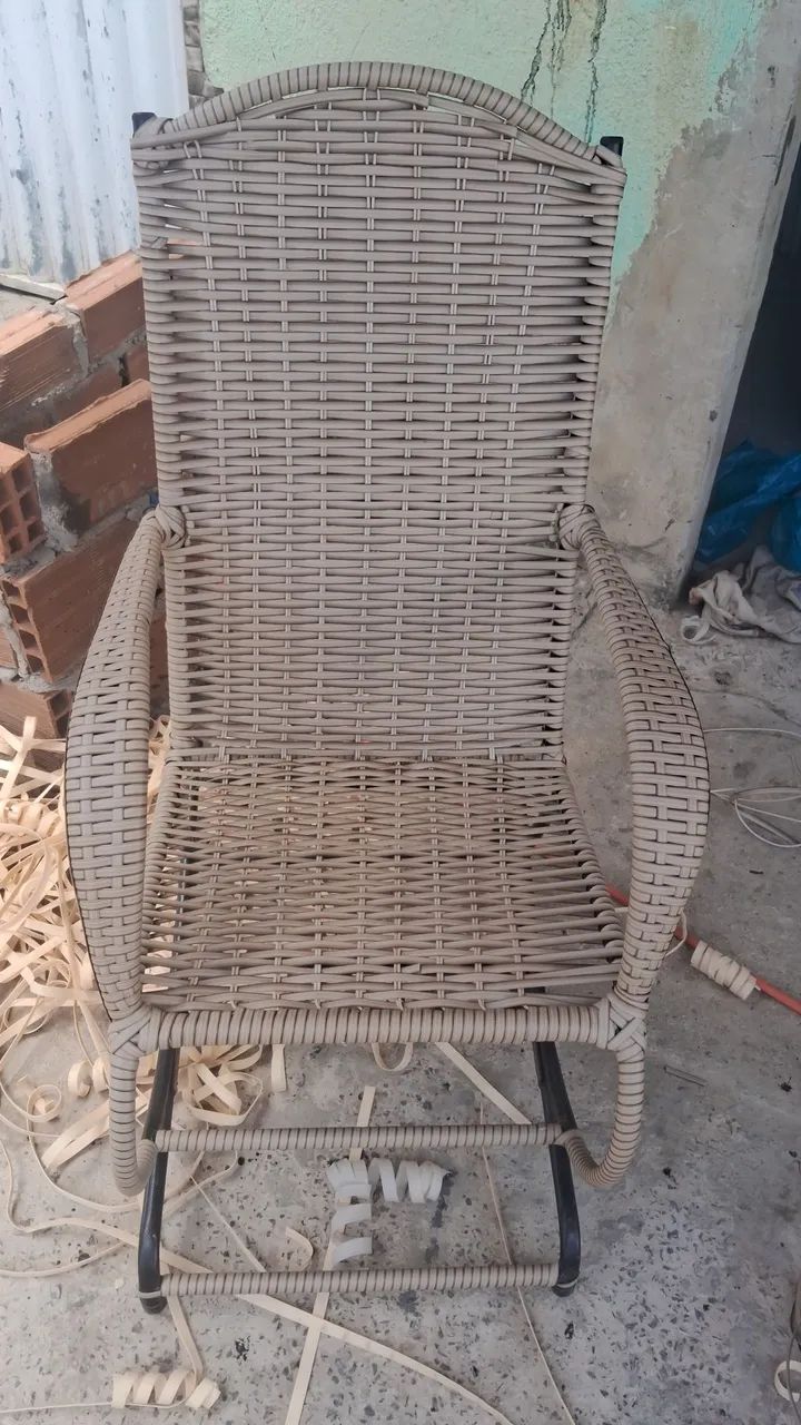 Reforma de Cadeira de balanço  - Foto 4