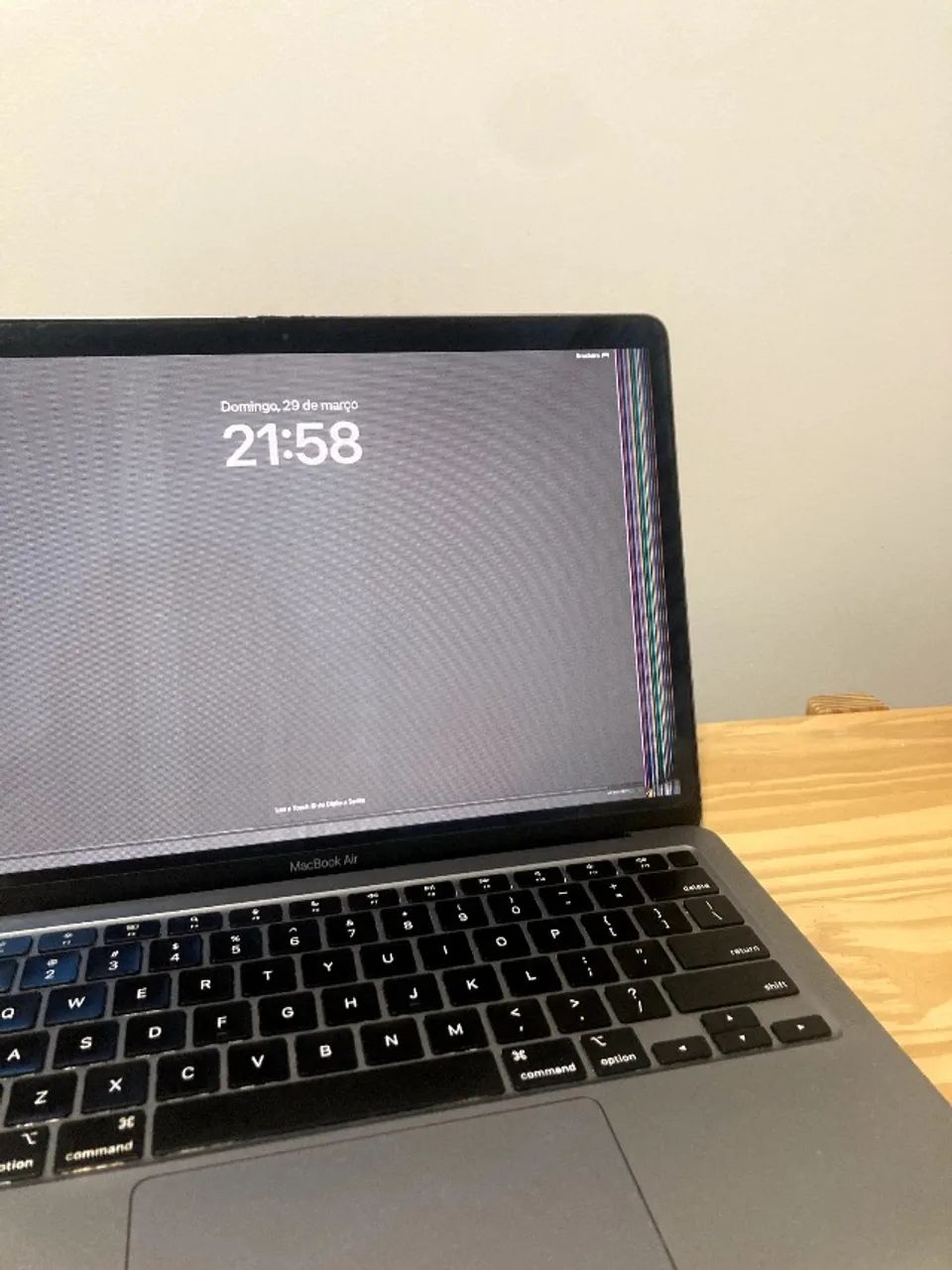 MacBook Air M1  -  com dano (leia) - Foto 4