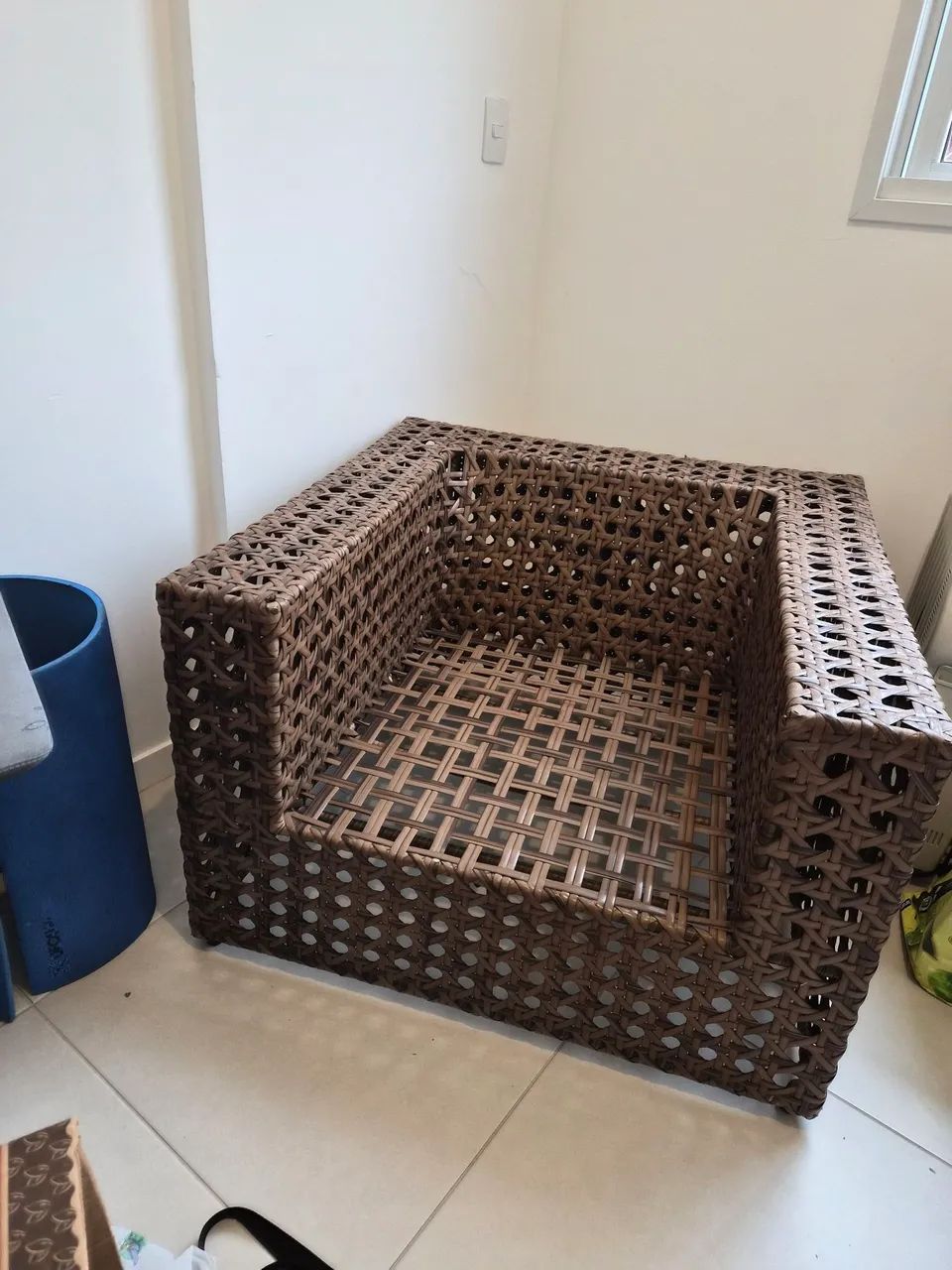 Poltrona Em Vime, Alumínio, Sacada, Varanda, Jardim, Piscina - Foto 2