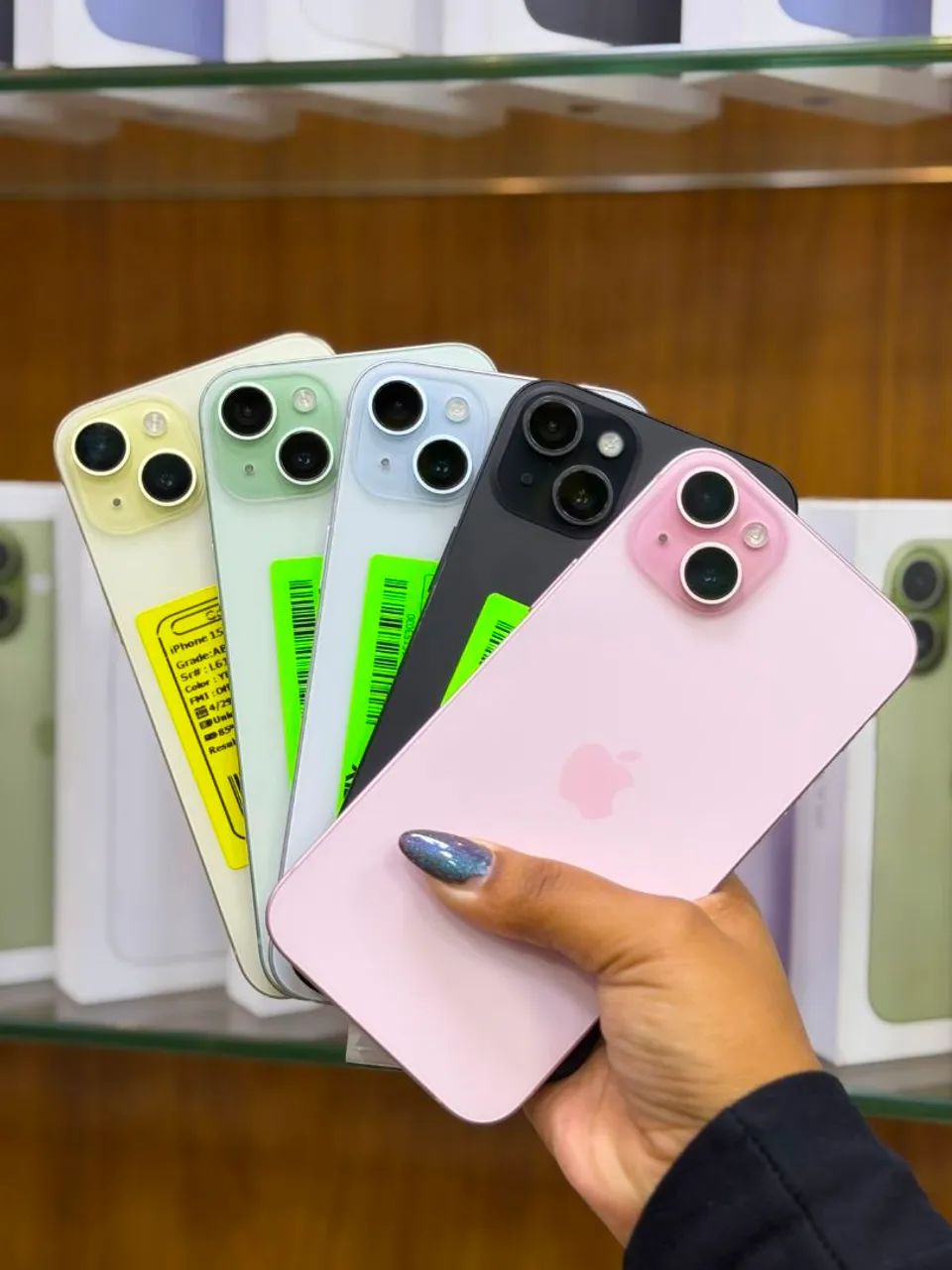 iPhone 15 Plus 128GB Todas as cores 