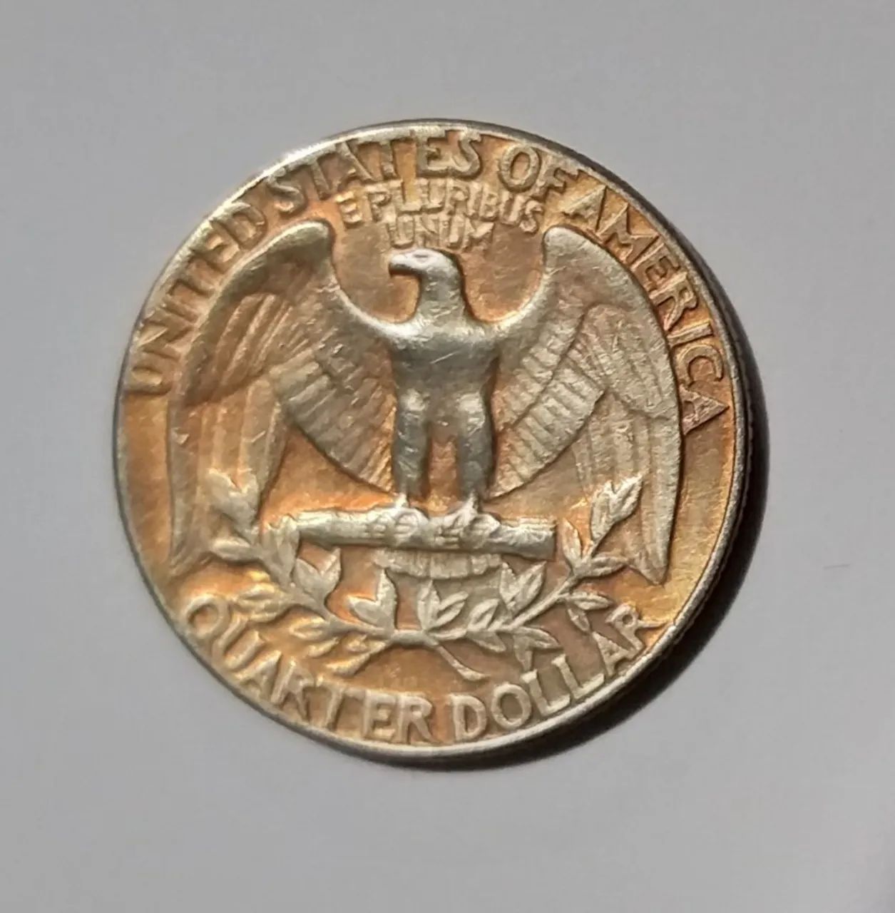 MOEDA ANTIGA QUARTER DOLLAR 1974 EUA - WASHINGTON QUARTER (MBC/SOBERBA).