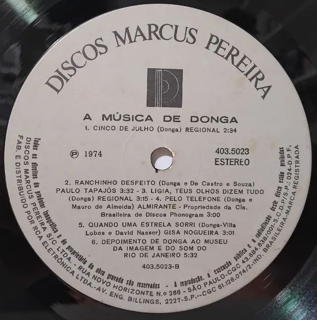 Lp - Donga - A Musica De Donga - 1974 - Foto 4